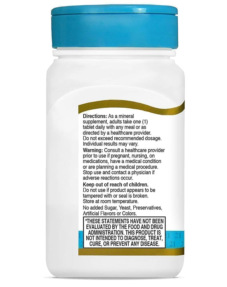 21st Century Magnesium, 250 mg, 110 Tablets