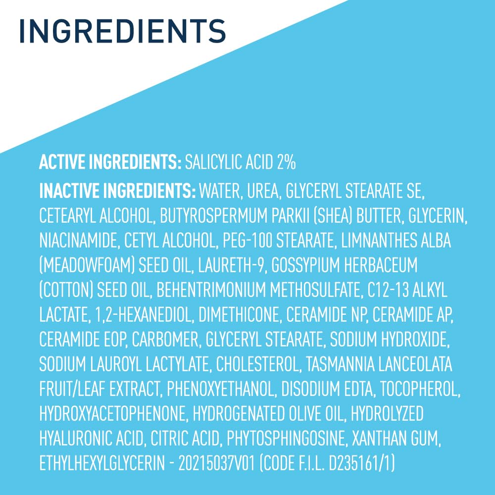CeraVe Psoriasis Cream, Salicylic Acid Moisturizing Dry Skin Treatment, 8oz