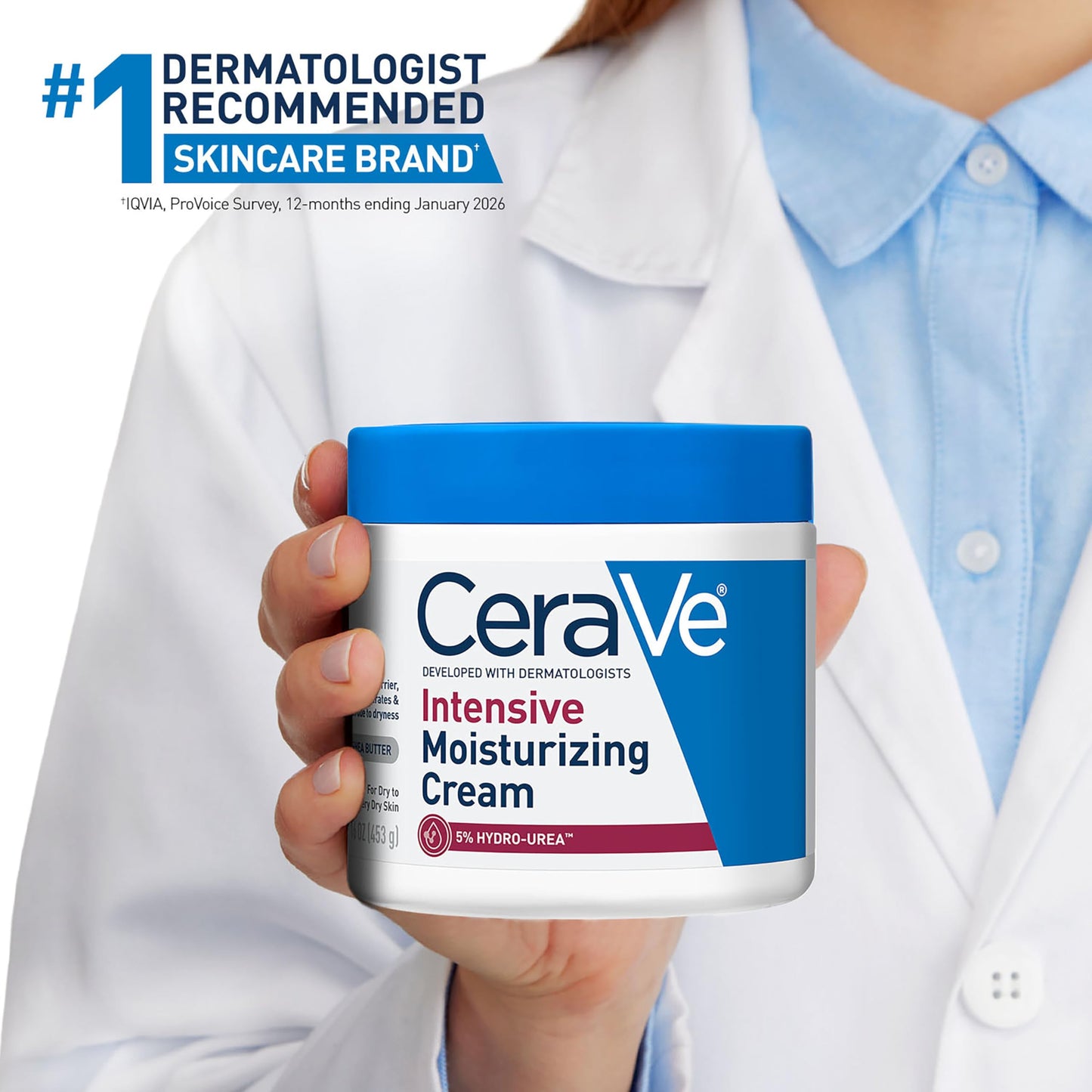 CeraVe Intensive Moisturizing Cream with Shea Butter for Dry Skin, 8oz