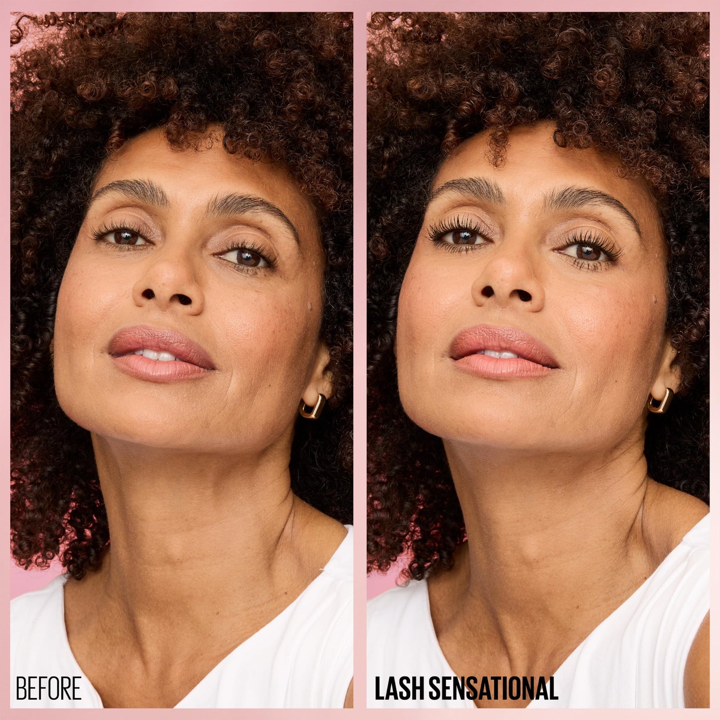 Maybelline Lash Sensational Washable Mascara, Lengthening and Volumizing for a Full Fan Effect, Midnight Black, 1 Count