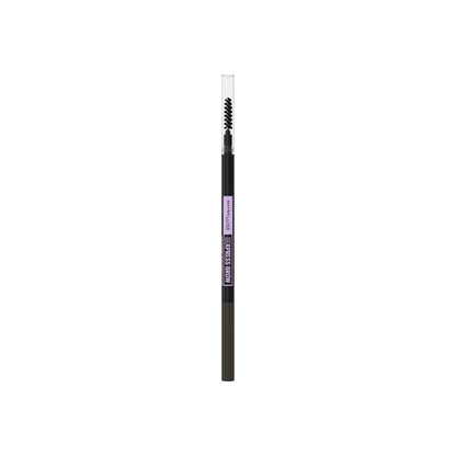Maybelline Express Brow Ultra Slim Eyebrow Makeup, Brow Pencil with Precision Tip and Spoolie for Defined Eyebrows, Deep Brown, 1 Count
