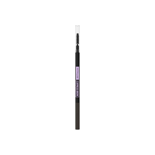 Maybelline Express Brow Ultra Slim Eyebrow Makeup, Brow Pencil with Precision Tip and Spoolie for Defined Eyebrows, Deep Brown, 1 Count