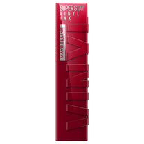 Maybelline Super Stay Vinyl Ink Longwear No-Budge Liquid Lipcolor Makeup, Highly Pigmented Color and Instant Shine, Royal, Deep Wine Red Lipstick, 0.14 fl oz, 1 Count