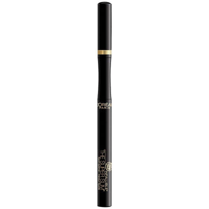 L'Oreal Paris Makeup Infallible Super Slim Long-Lasting Liquid Eyeliner, Ultra-Fine Felt Tip, Quick Drying Formula, Glides on Smoothly, Black, Pack of 1