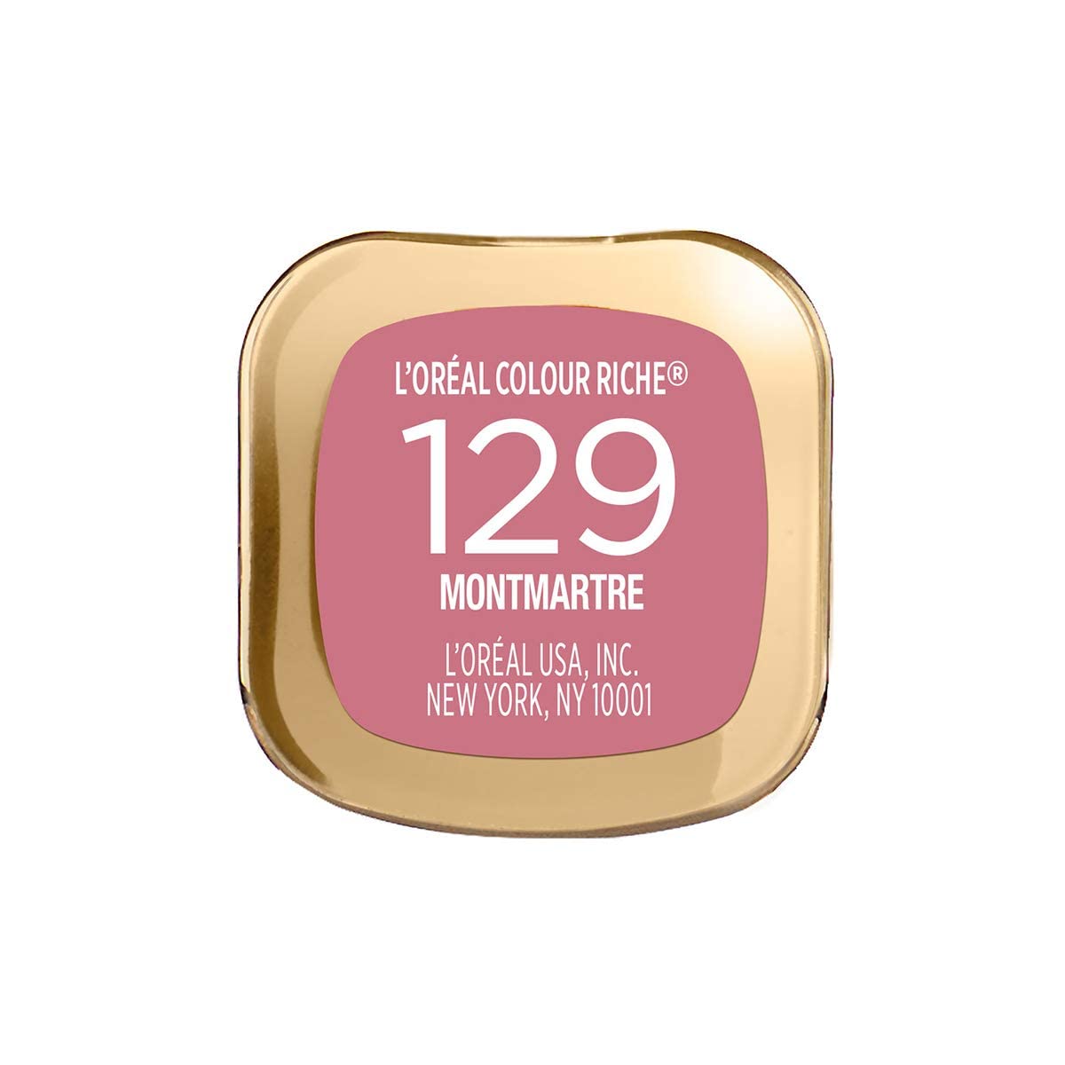L'Oreal Paris Colour Riche Original Creamy, Hydrating Satin Lipstick with Argan Oil and Vitamin E, Montmartre , 1 Count