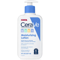 CeraVe Baby Wash & Shampoo | 2-in-1 Tear-Free Baby Wash, Paraben & Baby Cream | Gentle Moisturizing Cream with Ceramides & Baby Lotion | Gentle Baby Skin Care with Ceramides