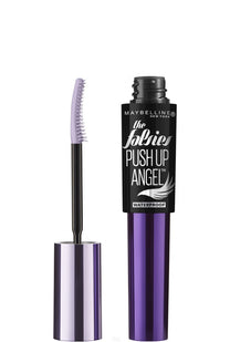Maybelline The Falsies Push Up Angel Waterproof Mascara, Lengthening and Curling Make Up Formula, Very Black, 1 Count