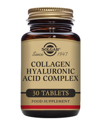 Solgar Collagen Hyaluronic Acid Complex - 30 Tablets - with Hydrolyzed Collagen Type 2 & Chondroitin - Non-GMO, Gluten & Dairy Free - 30 Servings