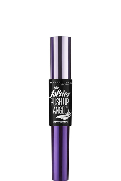 Maybelline The Falsies Push Up Angel Waterproof Mascara, Lengthening and Curling Make Up Formula, Very Black, 1 Count