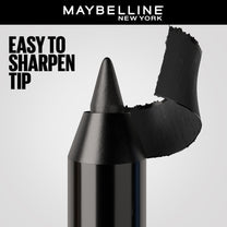 MAYBELLINE New York Tattoo Studio Long-Lasting Sharpenable Eyeliner Pencil, Glide on Smooth Gel Pigments with 36 Hour Wear, Waterproof Rose Quartz 0.04 oz