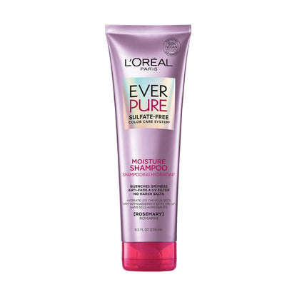 L’Oreal ParisEver Pure Moisture Shampoo Rosemary, 8.5 Fl Oz (Pack of 2)