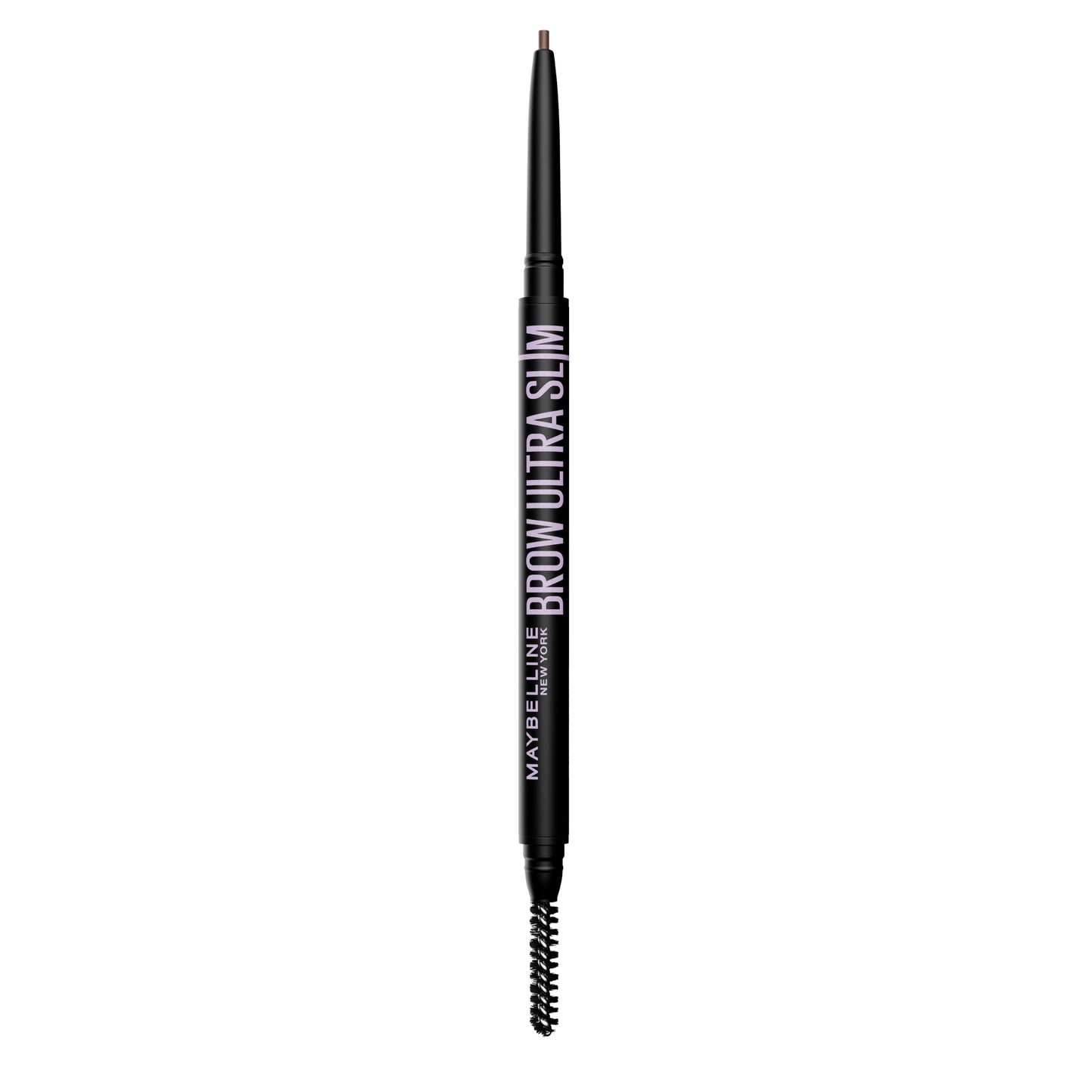 Maybelline Express Brow Ultra Slim Eyebrow Makeup, Brow Pencil with Precision Tip and Spoolie for Defined Eyebrows, Ash Brown (Packaging May Vary)