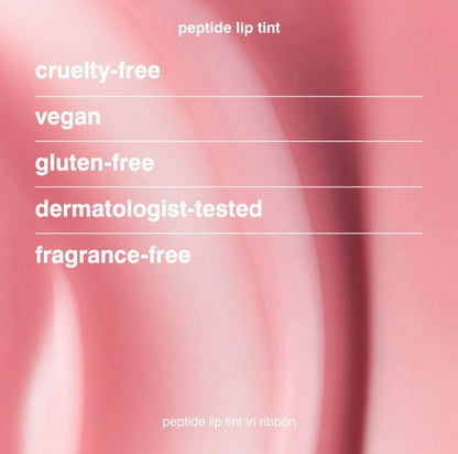 Rhode Peptide Lip Tint, Sheer Color and Hydrating Finish, 3 fl oz, 10ml (Ribbon)
