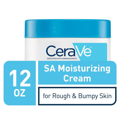 CeraVe SA Moisturizing Cream, Exfoliates and Softens Rough Skin, 12oz