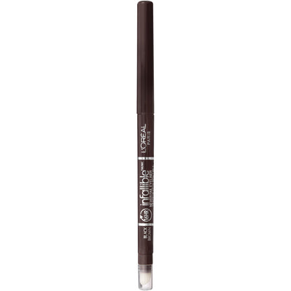 L'Oreal Paris Makeup Infallible Never Fail Original Mechanical Pencil Eyeliner with Built in Sharpener, Black Brown, 0.008 oz., 1 Count