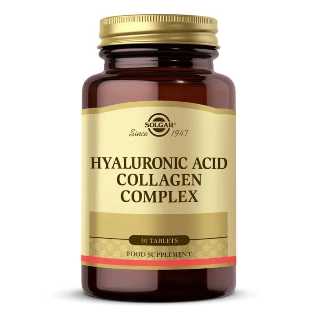 Solgar Collagen Hyaluronic Acid Complex, 30 Tablets - Hydrolyzed Type 2