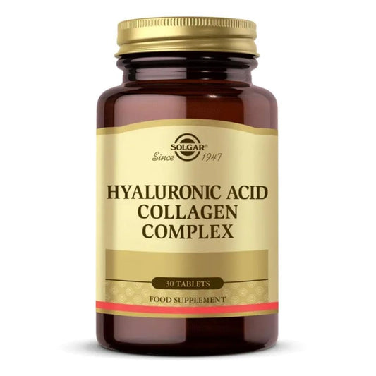Solgar Collagen Hyaluronic Acid Complex, 30 Tablets - Hydrolyzed Type 2