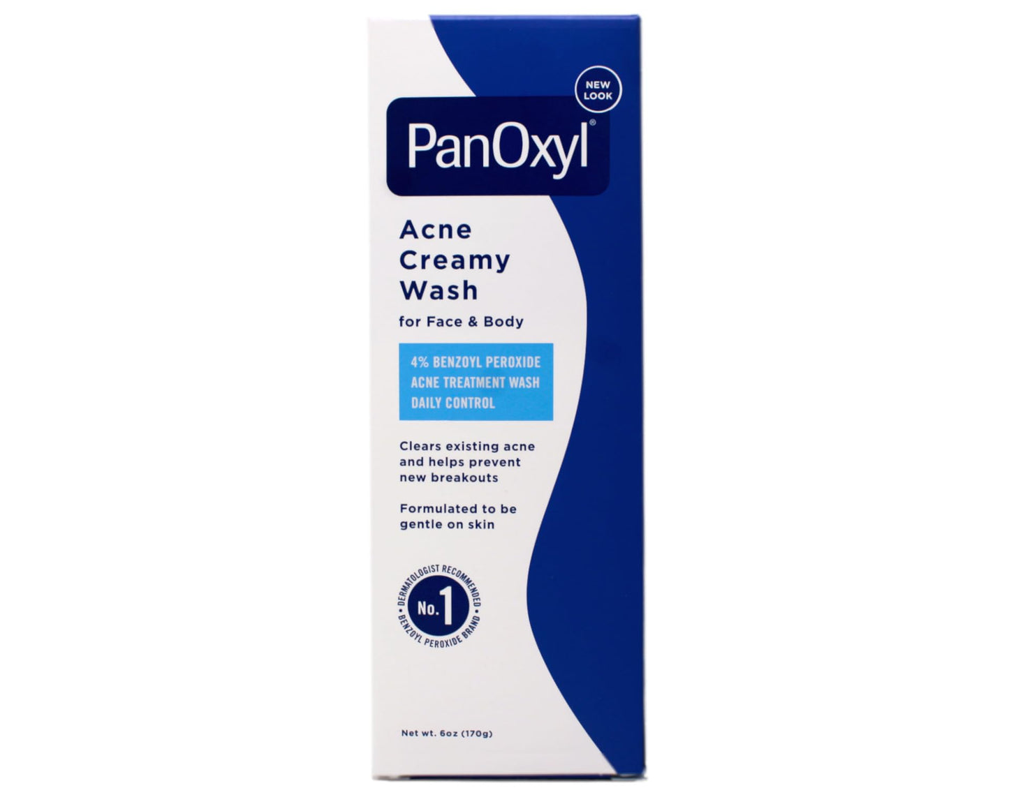 PanOxyl Creamy Acne Wash, 6 oz (3 Pack)