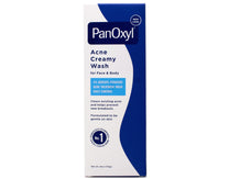 PanOxyl Creamy Acne Wash, 6 oz (3 Pack)