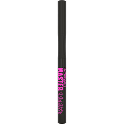 Maybelline Eyestudio Master Precise All Day Waterproof Liquid Eyeliner Makeup, Black, 1 Count (Packaging May Vary)