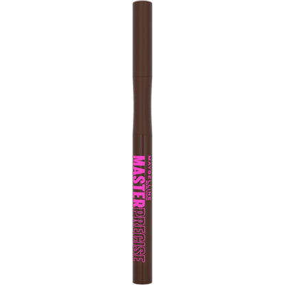 Maybelline Eyestudio Master Precise All Day Waterproof Liquid Eyeliner Makeup, Forest Brown, 1 Count (Packaging May Vary)