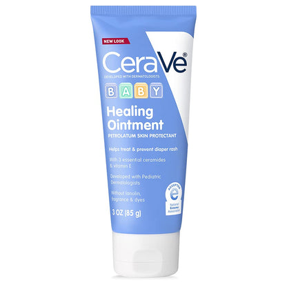 CeraVe Baby Moisturizing Cream + Healing Ointment Bundle | Gentle Skincare