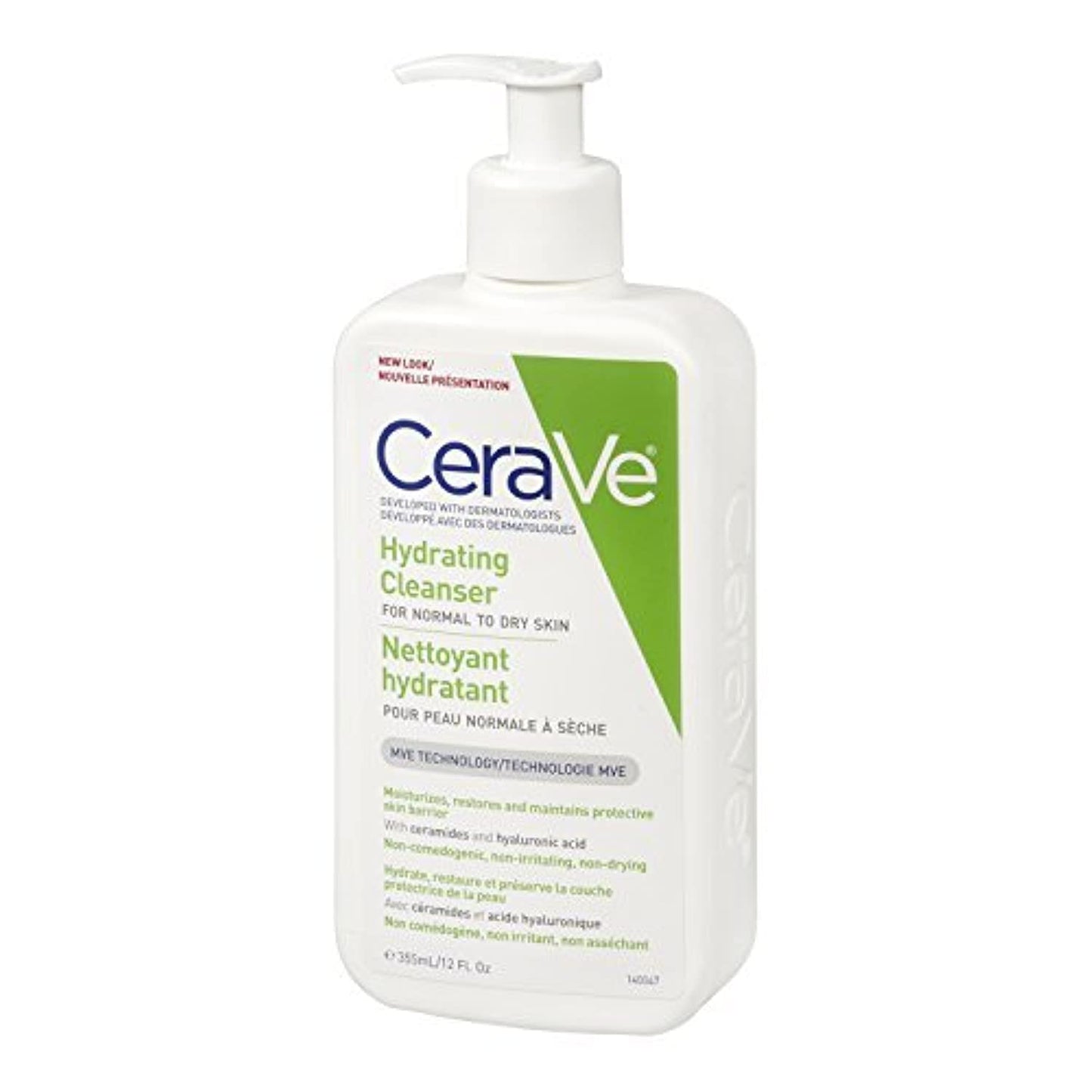 CeraVe Hydrating Facial Cleanser, 12 Fluid Ounce