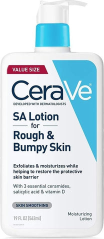 CeraVe Salicylic Acid Lotion, Body Lotion for Rough & Bumpy Skin, 19oz