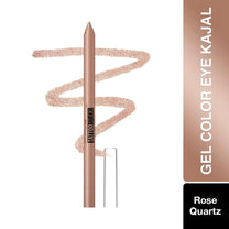 MAYBELLINE New York Tattoo Studio Long-Lasting Sharpenable Eyeliner Pencil, Glide on Smooth Gel Pigments with 36 Hour Wear, Waterproof Rose Quartz 0.04 oz
