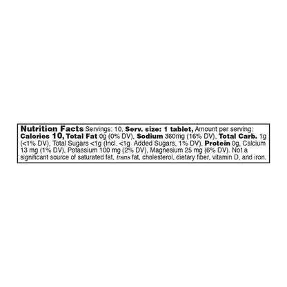 NOW Foods Sports Nutrition, Effervescent Effer-Hydrate, Electrolyte Supplement, Recovery*, Lemon Lime, 10 Tablets