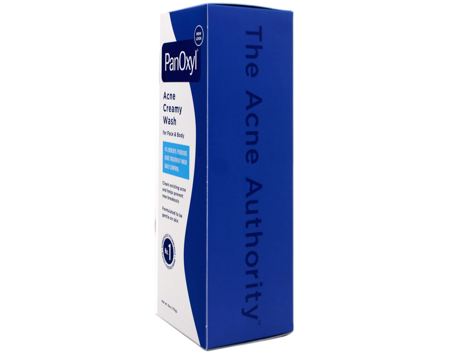 PanOxyl Acne Creamy Wash, 4% Benzoyl Peroxide 6 Ounce, (Pack of 2)