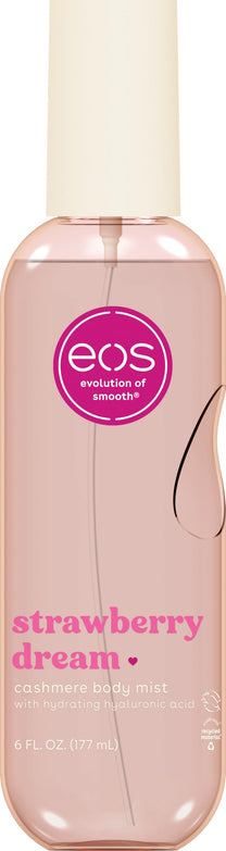 eos Cashmere Body Mist- Strawberry Dream, Body Spray for Women, 6 fl oz