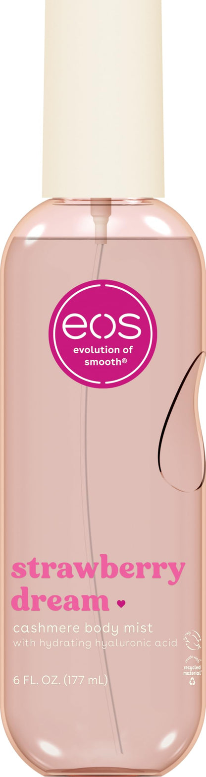 eos Cashmere Body Mist- Strawberry Dream, Body Spray for Women, 6 fl oz