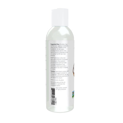 NOW Foods Solutions, Liquid Coconut Oil, Light and Nourishing, Promotes Healthy-Looking Skin and Hair, 4-Ounce