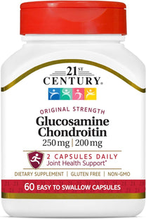 21st Century Glucosamine Chondroitin Original Strength Capsules, 60ct