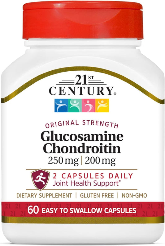 21st Century Glucosamine Chondroitin Original Strength Capsules, 60ct