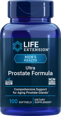 Life Extension Ultra Prostate Formula, 100 Softgels, Natural Supplement for Men