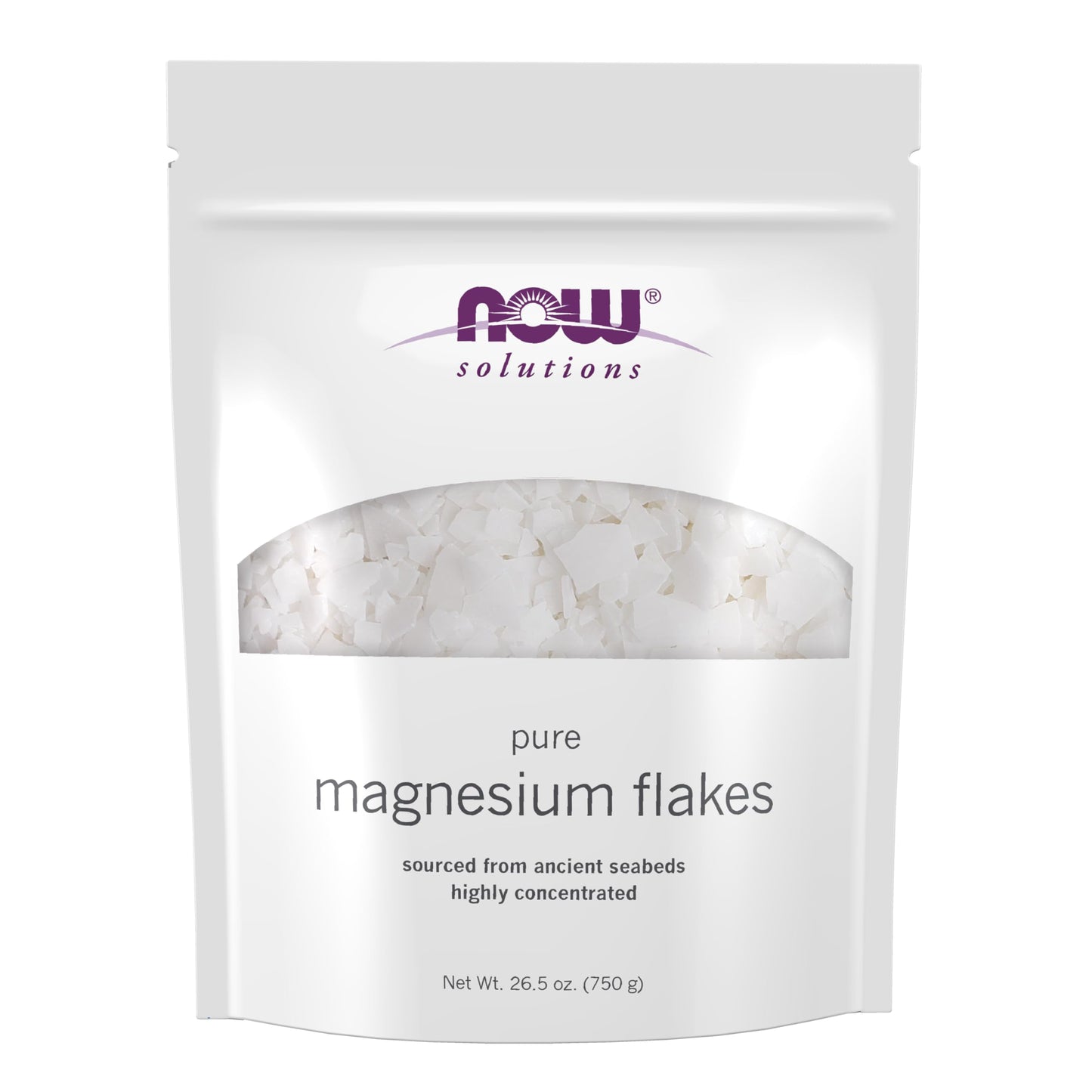 Now Solutions, Magnesium Flakes, from the Ancient Seabed, 26.5 oz