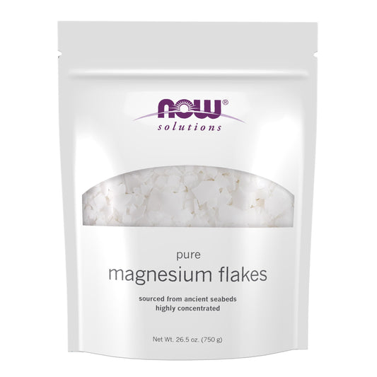 Now Solutions, Magnesium Flakes, from the Ancient Seabed, 26.5 oz