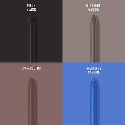Maybelline Tattoo Studio Automatic Gel Pencil Waterproof Eyeliner, Blendable, Smudge Resistant, Matte Eyeliner For Up To 36HR Wear, Sleepless Sapphire