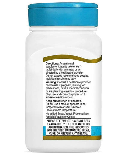 21st Century Magnesium, 250 mg, 110 Tablets