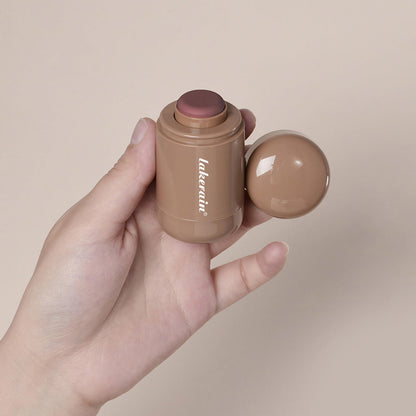 Cream Blush stick, Natural-Looking Matte Finish Makeup Blush stick, Hydrating Long Lasting Lightweight Blendable Blush for cheeks (#5 Soft Mauve, 1 PC)
