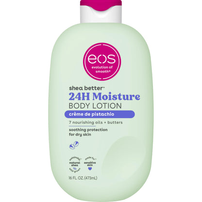 eos Shea Better Body Lotion- Crème de Pistachio, Natural Shea, 16 fl oz
