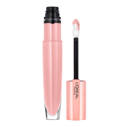 L'Oreal Paris Glow Paradise Hydrating Tinted Lip Balm-in-Gloss with Pomegranate Extract & Hyaluronic Acid, Ultra-Gentle, Non-Sticky Formula, Pristine Pink, 0.23 Fl Oz