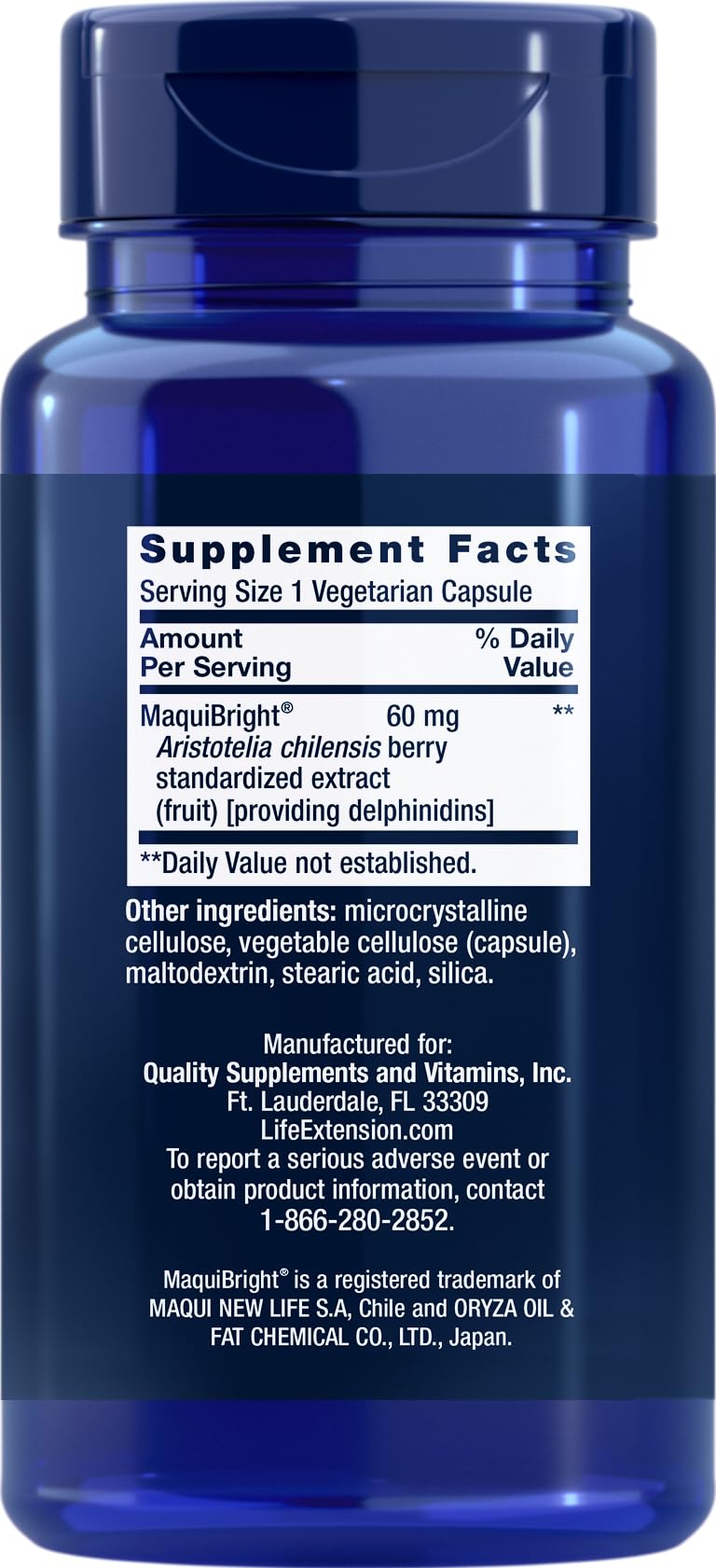 Life Extension Tear Support with MaquiBright, 90 Vegetarian Capsules