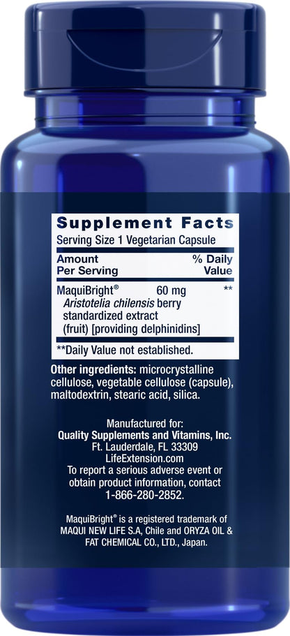 Life Extension Tear Support with MaquiBright, 90 Vegetarian Capsules