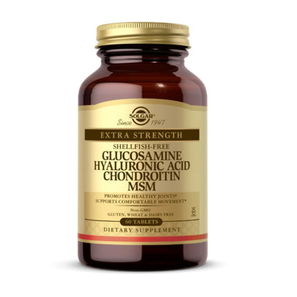 Solgar Glucosamine Hyaluronic Acid Chondroitin MSM, 60 Tablets
