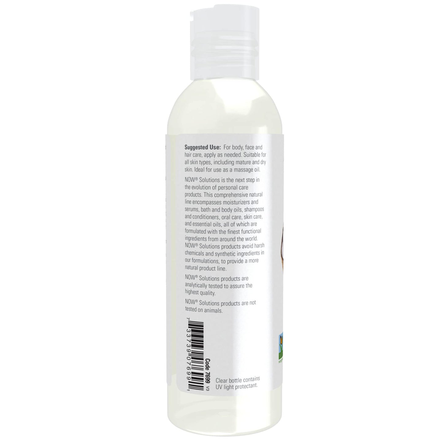 NOW Solutions, Liquid Coconut Oil, Light and Nourishing, Promotes Healthy-Looking Skin and Hair, 4-Ounce (Pack of 2)