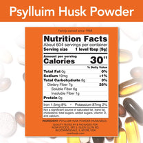 NOW Psyllium Husk Powder, 12-Pound