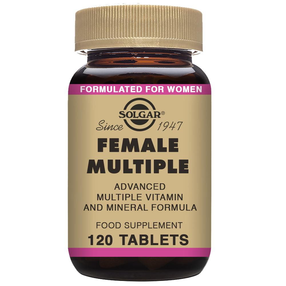 Solgar Female Multiple, 120 Tablets, Multivitamin, Mineral & Herbal Formula